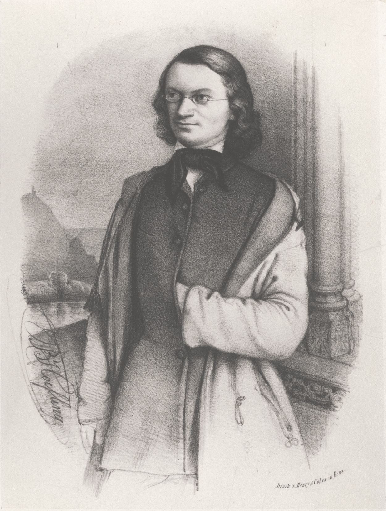 Carl Schurz als Student 