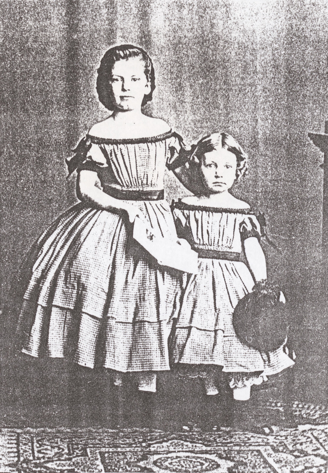 Töchter Agathe und Marianne, Hamburg 1861