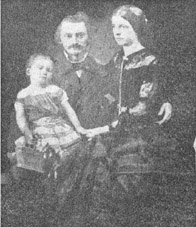 Carl Schurz mit Frau Margarethe und Tochter Agathe