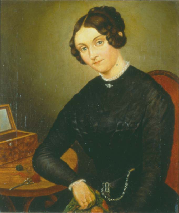 Gemälde der Schriftstellerin und Komponistin Johanna Kinkel