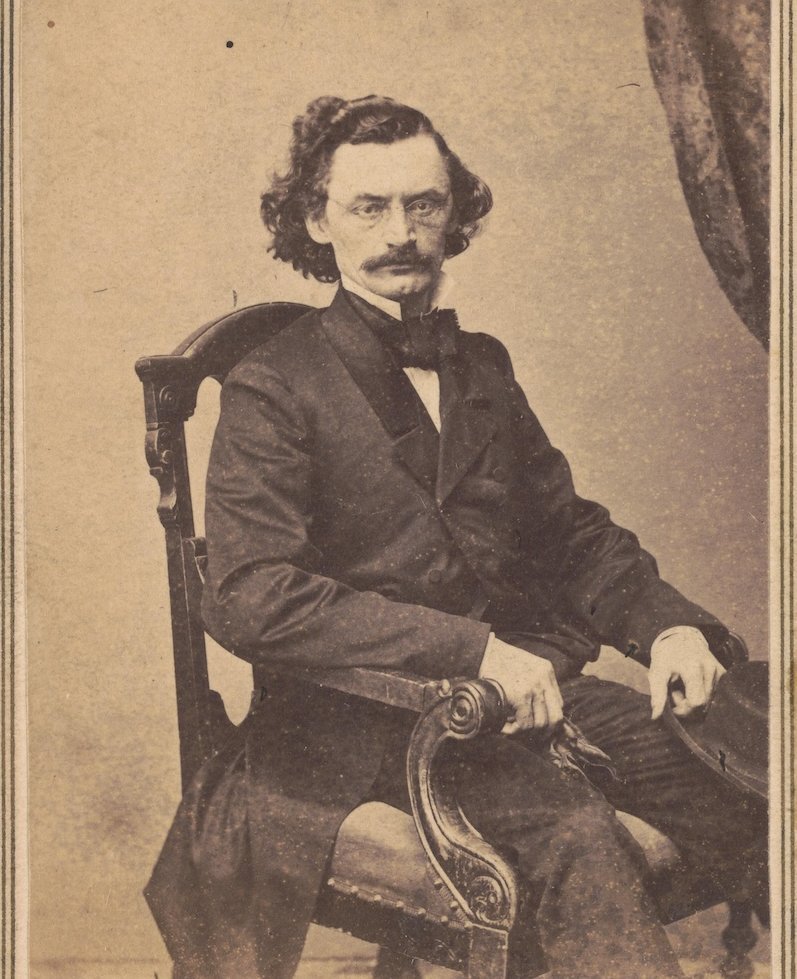 Porträt von Carl Schurz aus den USA